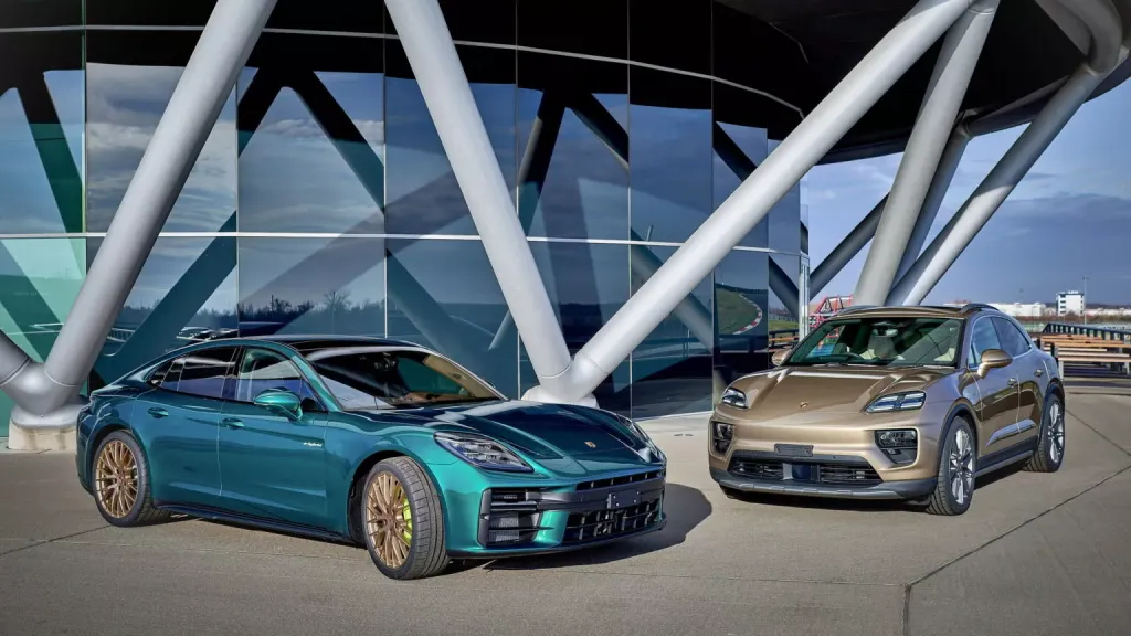 Porsche отметила 75-летие в Австралии четырьмя особыми версиями Panamera, Taycan, Cayenne и Macan