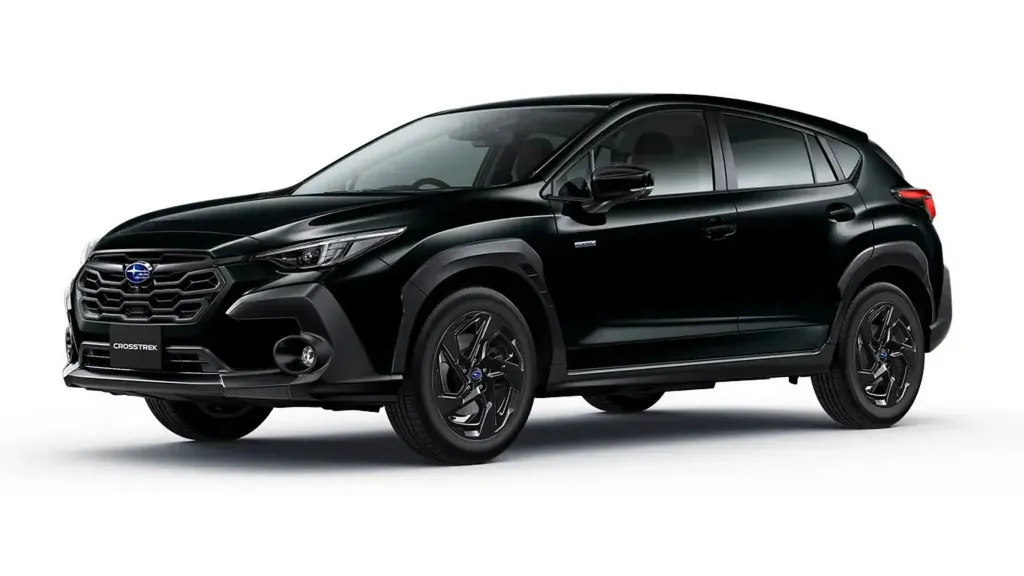 Subaru Crosstrek Limited Black вышел в Японии с черным декором, навигацией и ценой обычного Limited