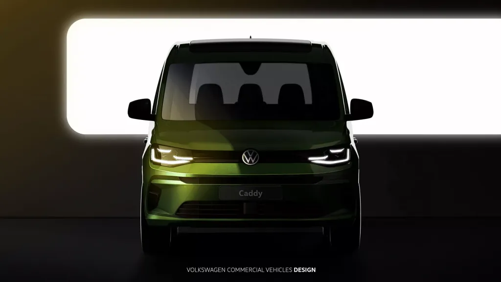 Volkswagen показал обновленные Caddy и Multivan перед запуском в 2026 году