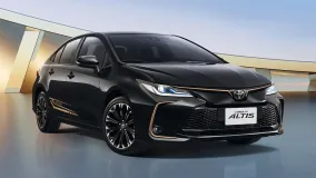 Toyota Corolla отмечает 60-летие спецверсиями Altis, Cross и Sport с бронзовым декором на Тайване