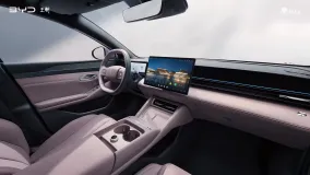 BYD Qin Max показал салон: Dawn Purple, плавающий экран и цены от 115 000 юаней