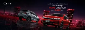 Honda City facelift для Таиланда: седан и хэтчбек получили новый нос, 10-дюймовый экран и ставку на e:HEV