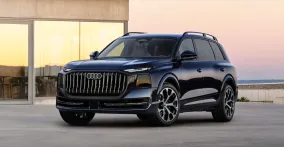 Audi Q9 2027 раскрыт как флагманский трехрядный SUV с базой 3140 мм и версией SQ9 на 591 л.с.