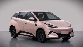 Новый BYD Seagull раскрылся в Китае: кузов вырос на 425 мм, мотор - до 95 кВт