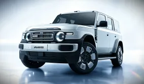 Chery iCaur V25 раскрылся в Китае: рамный на вид EREV получил 150 км электрического хода