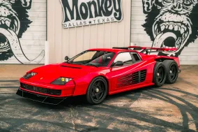 Gas Monkey Ferrari F6: шестиколесная Testarossa получила V8 LT4 от Corvette Z06 и ценник $1,5 млн