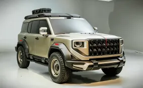 Hongqi G919 стал официальным именем первого рамного внедорожника марки с четырьмя электромоторами