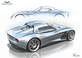 Automobili Mignatta Rina получит версию Coupe: карбон, атмосферный V8 Ford и шестиступенчатая механика