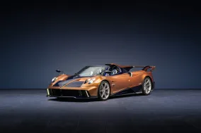 Pagani Huayra 70 Derecho: родстер с V12, механикой и кузовом Pearl Orange для юбилея Орасио Пагани