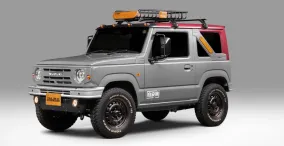 Damd Slash Garnish имитирует мягкую крышу на Suzuki Jimny без переделки кузова