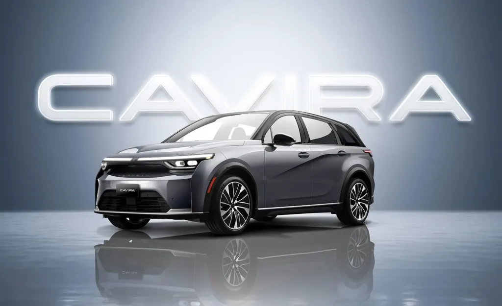 Foxtron Cavira вышел как электрический SUV с батареей 82,7 кВт·ч и версией на 468 л.с.