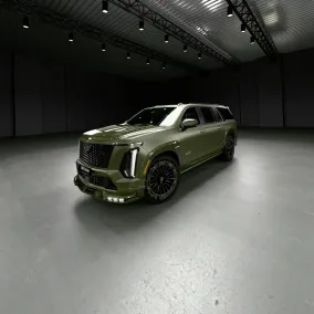 Larte Design подготовила для Cadillac Escalade-V 15 деталей из зеленого карбона