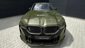 Larte Design подготовила для BMW XM зеленый карбоновый обвес с новым капотом и крылом