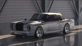 Mercedes-Benz W111 получил современный рестомод с классическим кузовом и новой техникой