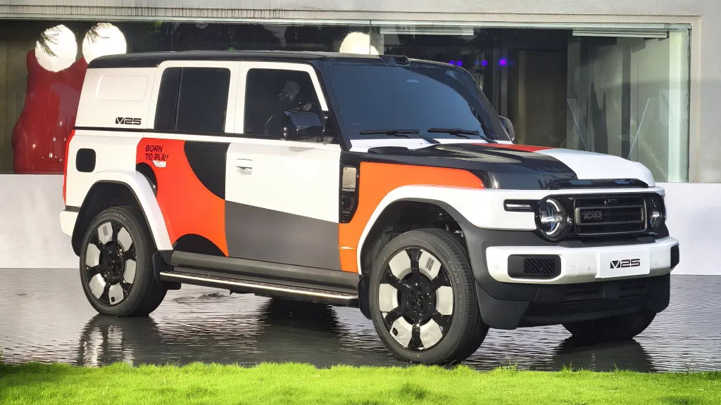 Chery iCaur V25 дебютировал в Китае с EREV-системой