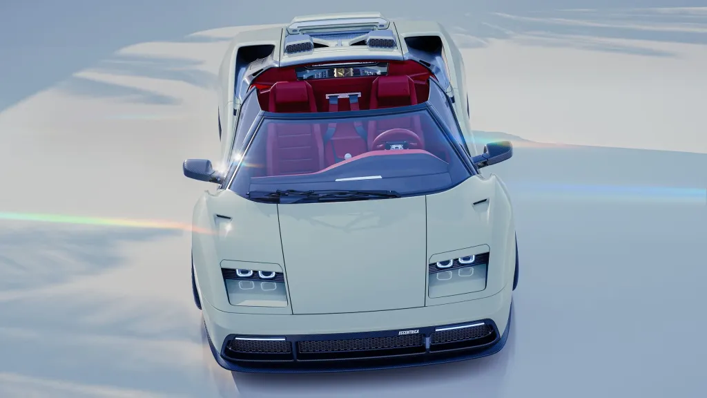 Eccentrica V12 Roadster переосмыслил Lamborghini Diablo с V12