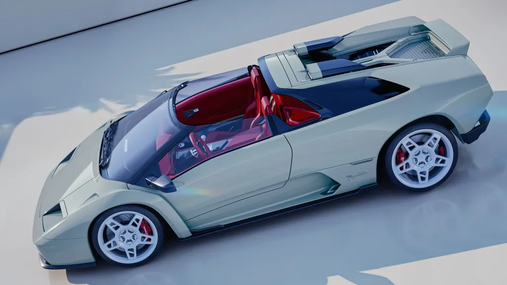 Eccentrica V12 Roadster переосмыслил Lamborghini Diablo с V12