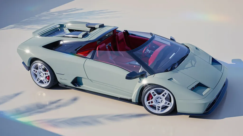 Eccentrica V12 Roadster переосмыслил Lamborghini Diablo с V12