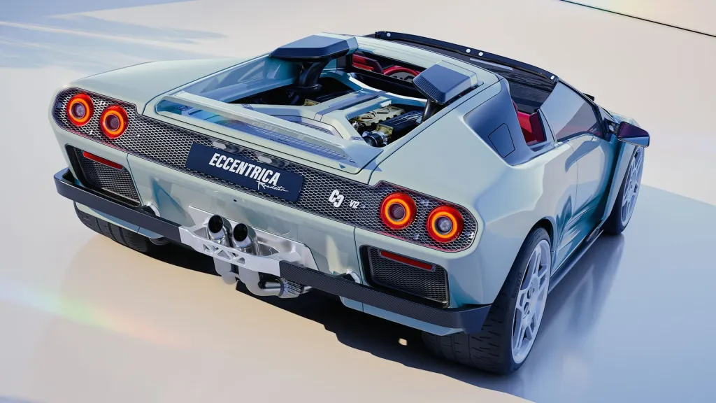 Eccentrica V12 Roadster переосмыслил Lamborghini Diablo с V12