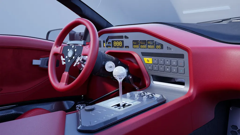 Eccentrica V12 Roadster переосмыслил Lamborghini Diablo с V12