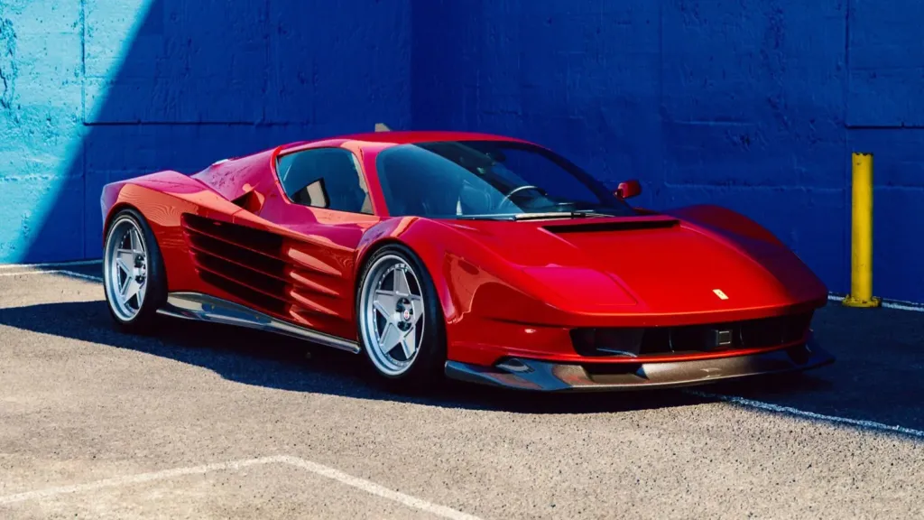 Khyzyl Saleem переосмыслил Ferrari 849 Testarossa