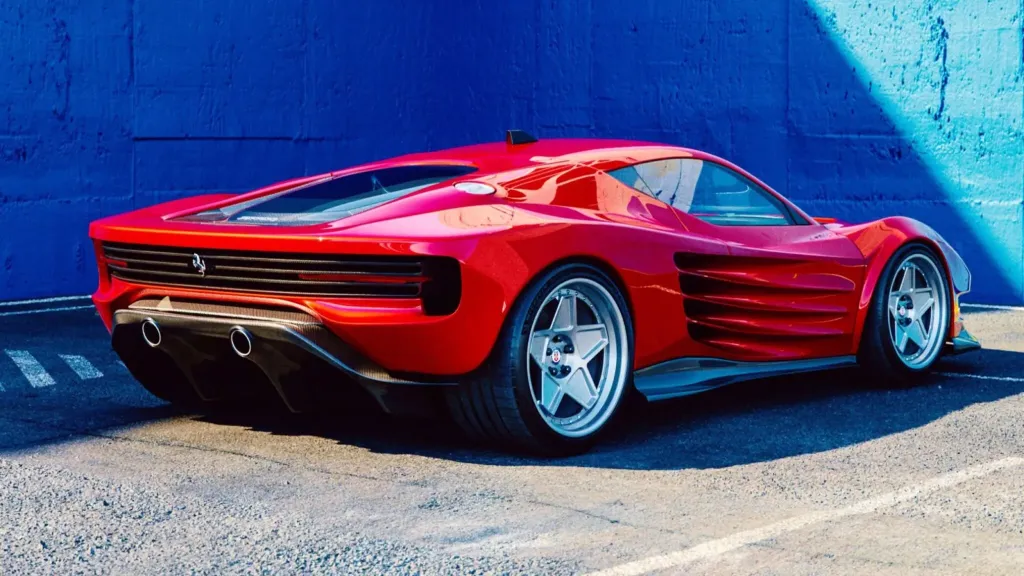 Khyzyl Saleem переосмыслил Ferrari 849 Testarossa