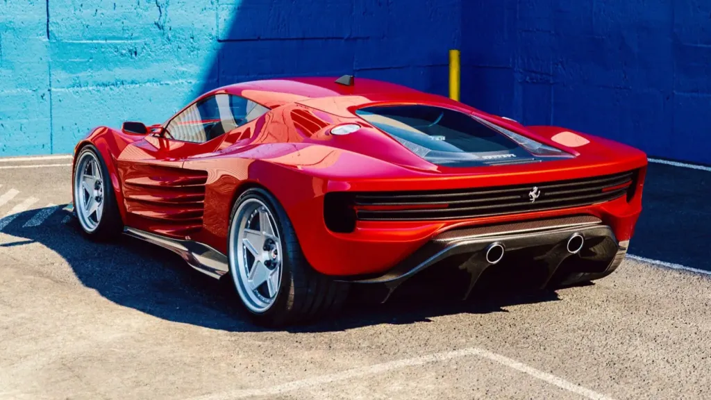 Khyzyl Saleem переосмыслил Ferrari 849 Testarossa