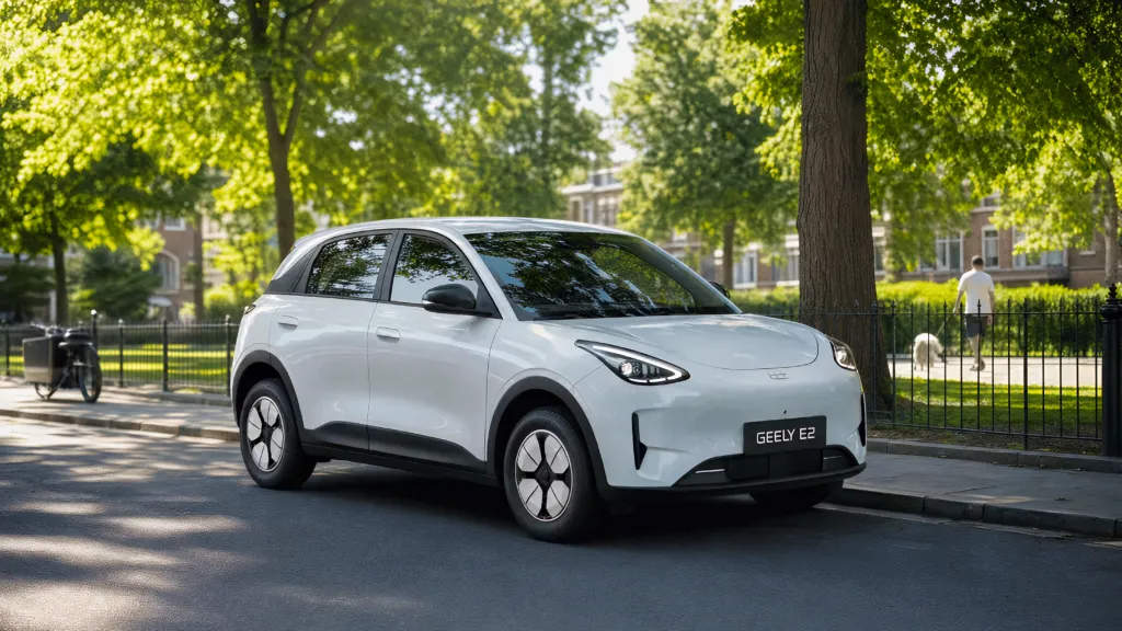 Geely E2 Бельгия 2027