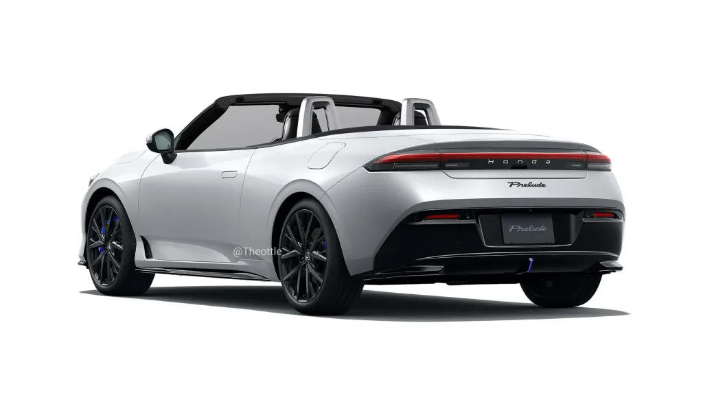 Honda Prelude Convertible Theottle