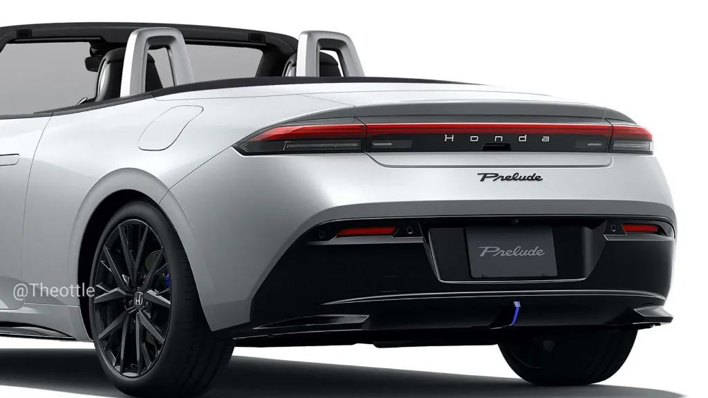 Honda Prelude Convertible Theottle