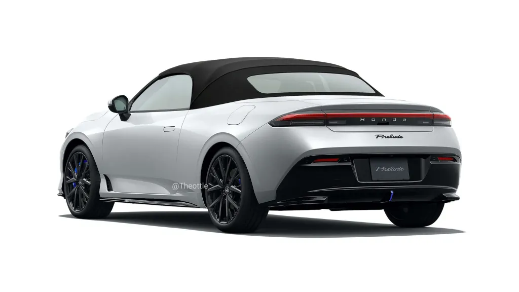 Honda Prelude Convertible Theottle
