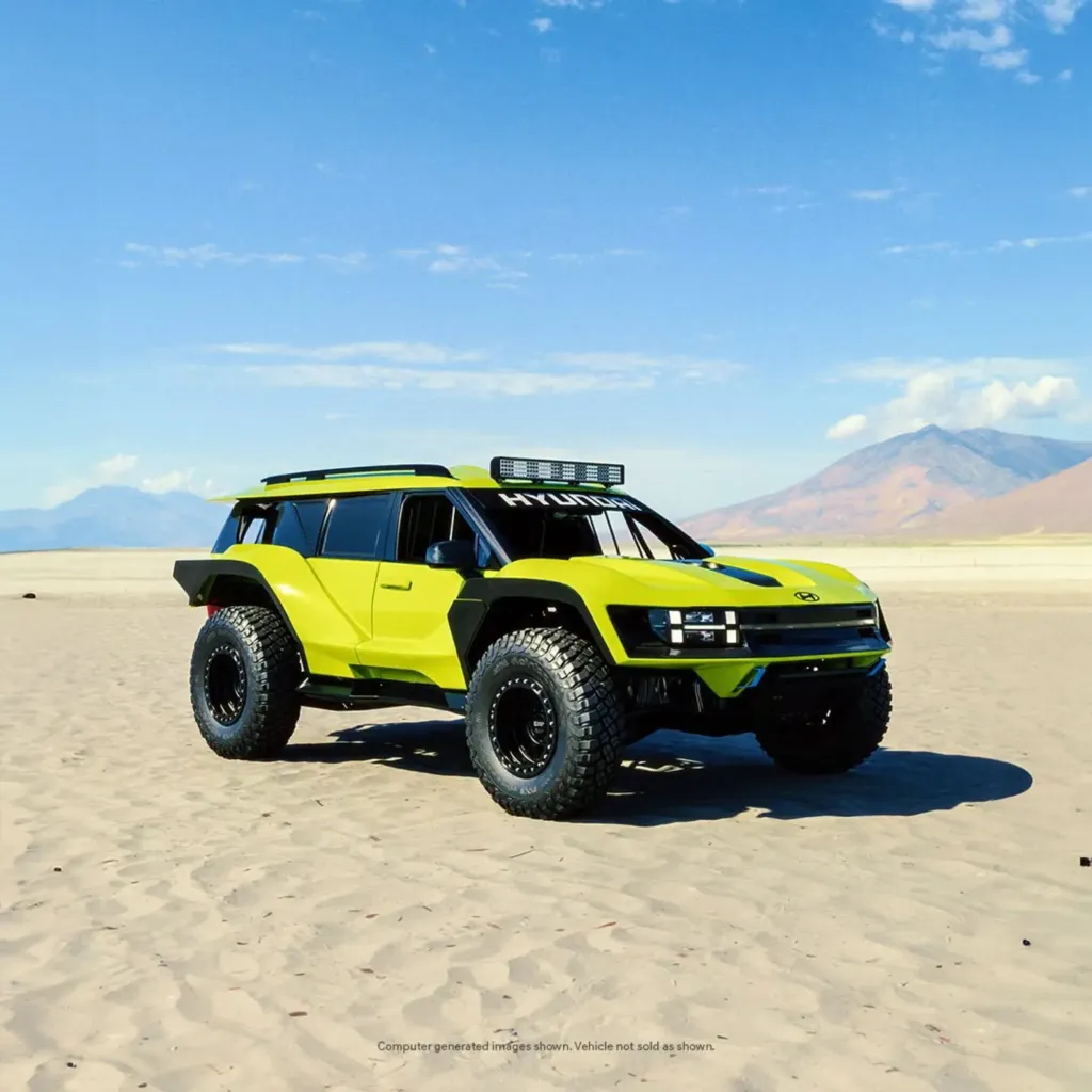 Hyundai Santa Fe превратили в Baja-рендер: проект Khyzyl Saleem
