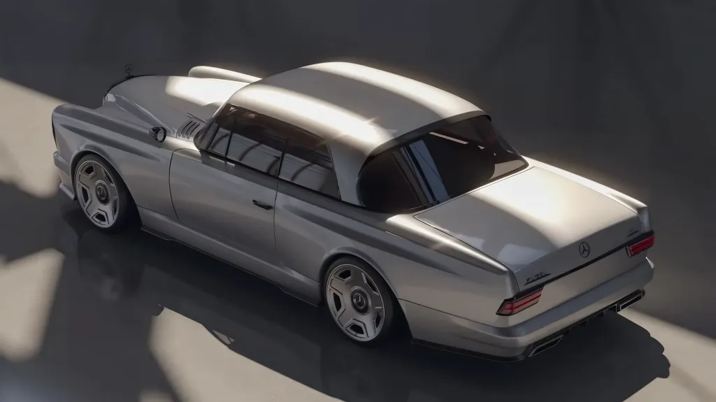 One Eleven – Mercedes-Benz W111 Coupe by Kugel