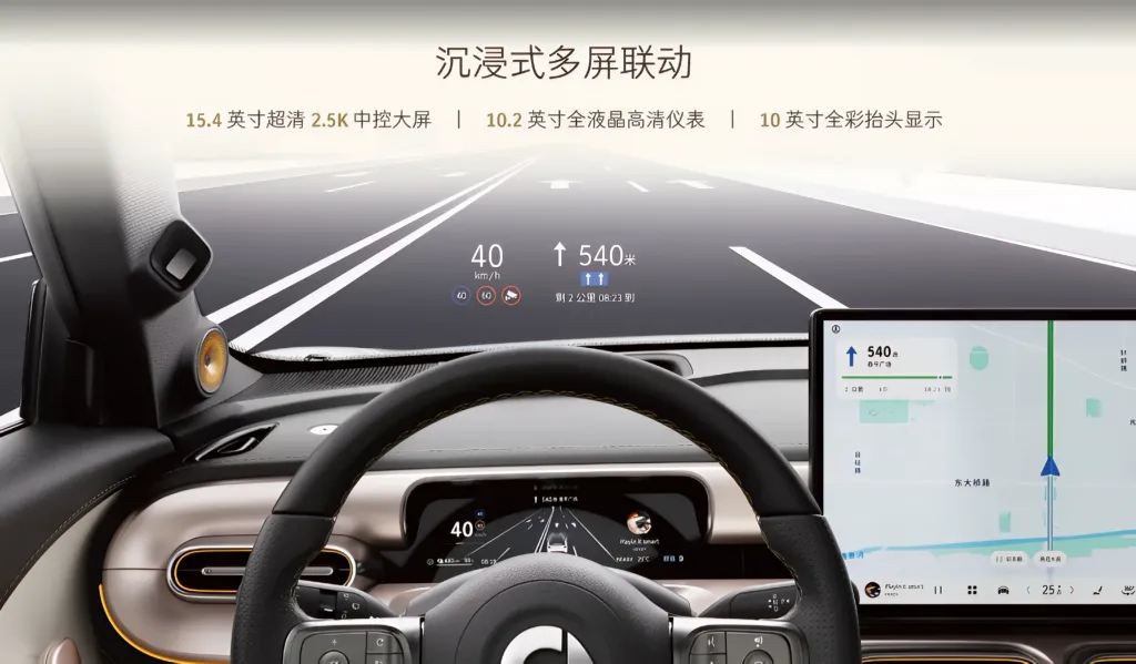 Обновленный Smart #1  Китай