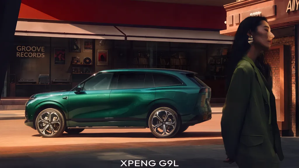XPeng G9L Интерьер