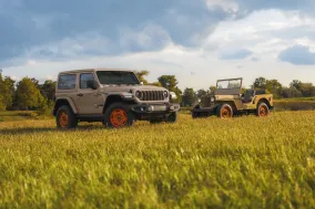 Jeep Wrangler JL-2A отсылает к Willys CJ-2A 1945 года и стоит на $4 995 дороже базовой версии