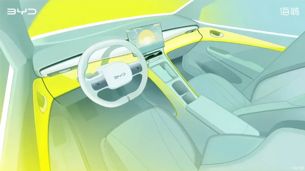 BYD Seagull второго поколения