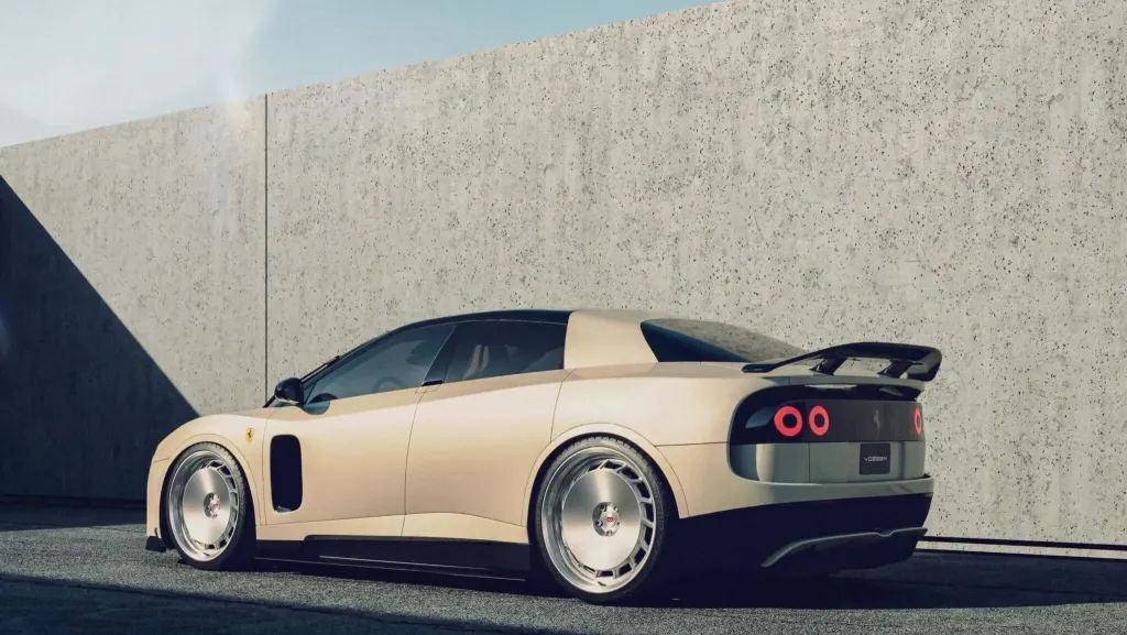 Ferrari Luce неофициальный рендер от Vossen