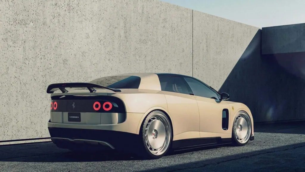 Ferrari Luce неофициальный рендер от Vossen