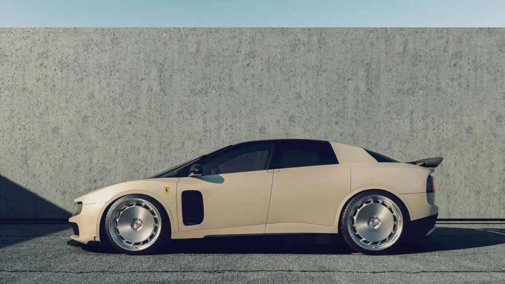 Ferrari Luce неофициальный рендер от Vossen