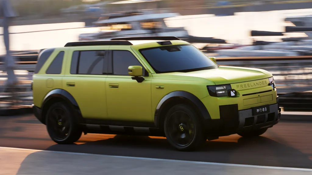 Freelander 8 запустят в Китае 3 сентября
