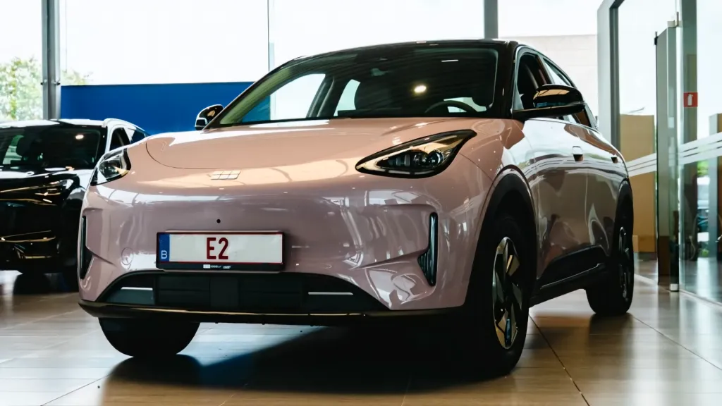 Geely E2 Бельгия