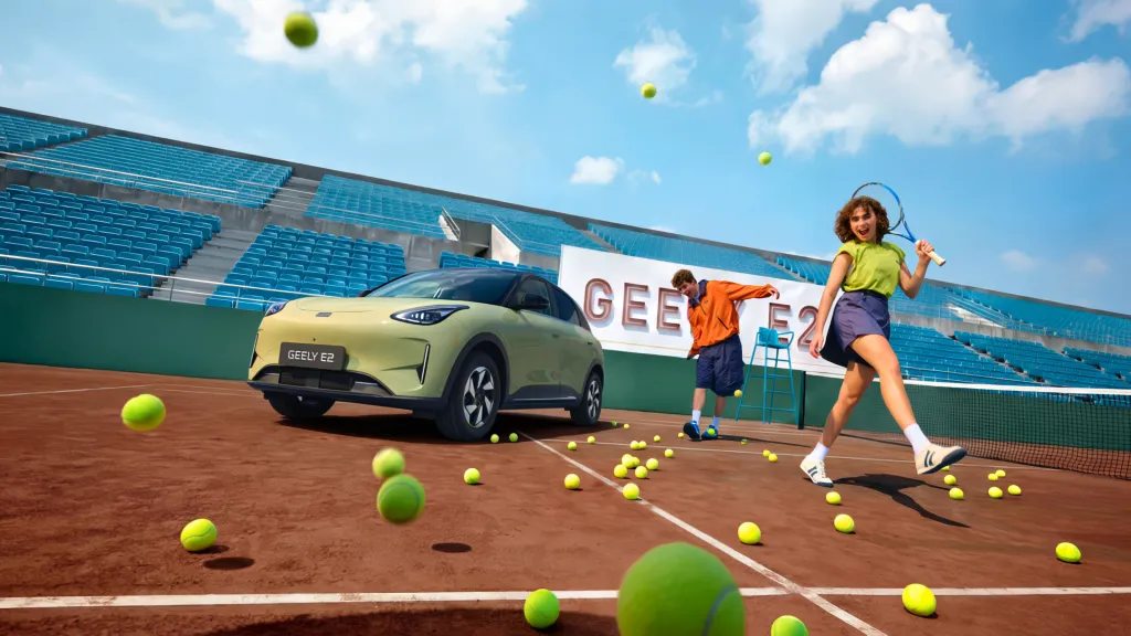 Geely E2 Бельгия