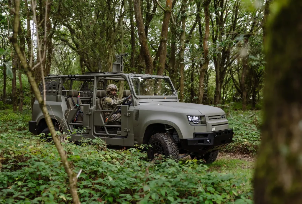Land Rover Defender Tactical Military Vehicle