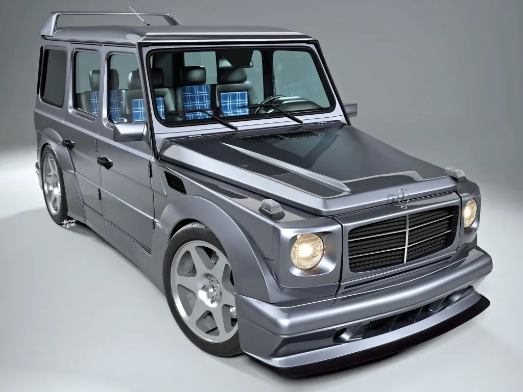 Abimelec Design Mercedes G-Class с обвесом по мотивам Mercedes-Benz 190E EVO II