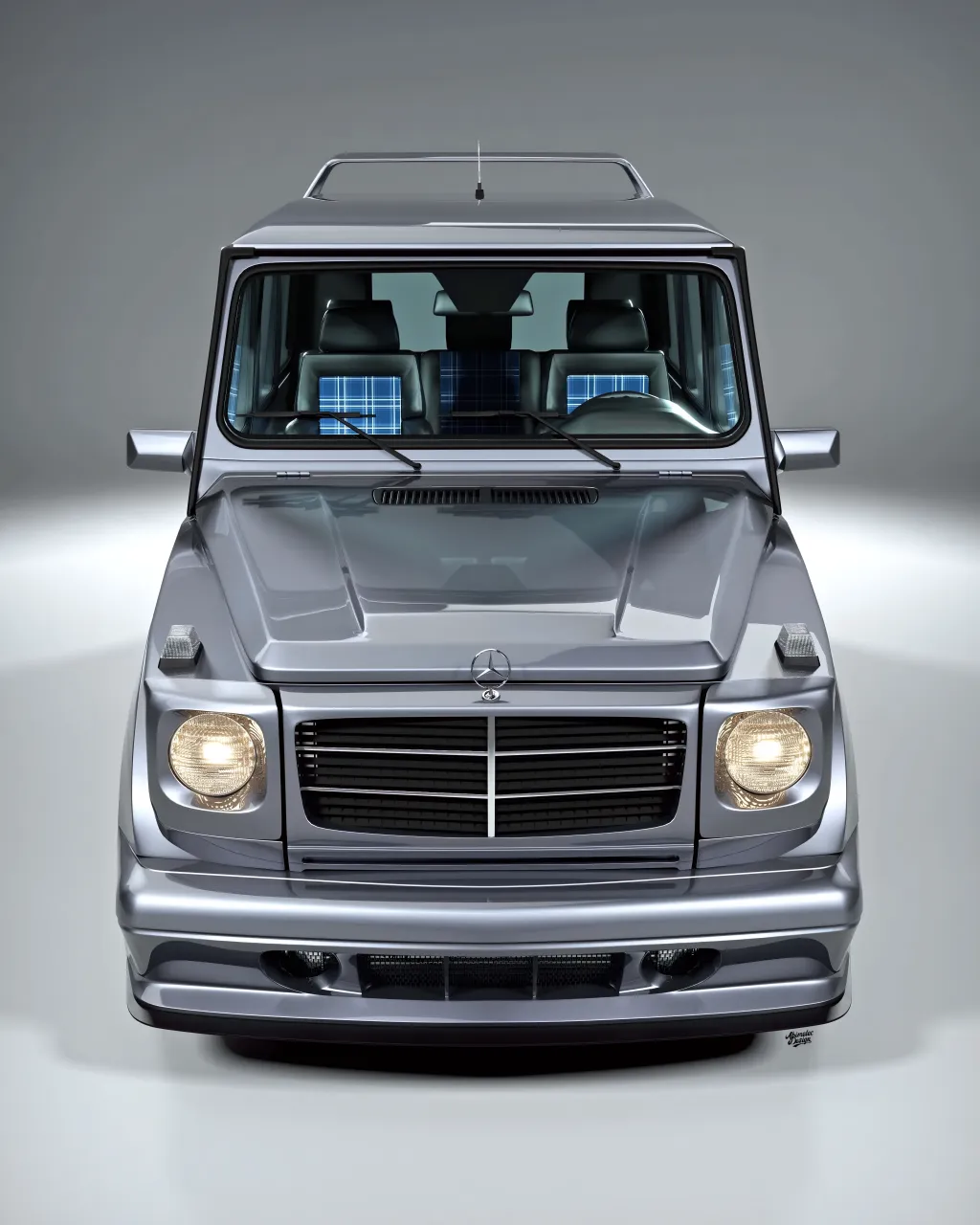 Abimelec Design Mercedes G-Class с обвесом по мотивам Mercedes-Benz 190E EVO II