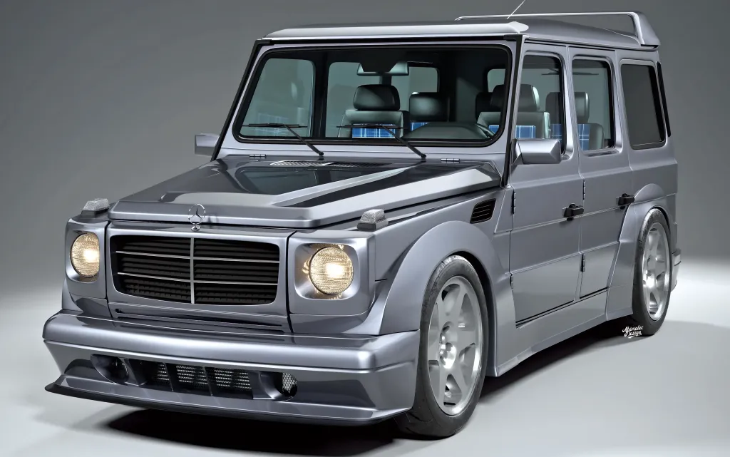 Abimelec Design Mercedes G-Class с обвесом по мотивам Mercedes-Benz 190E EVO II
