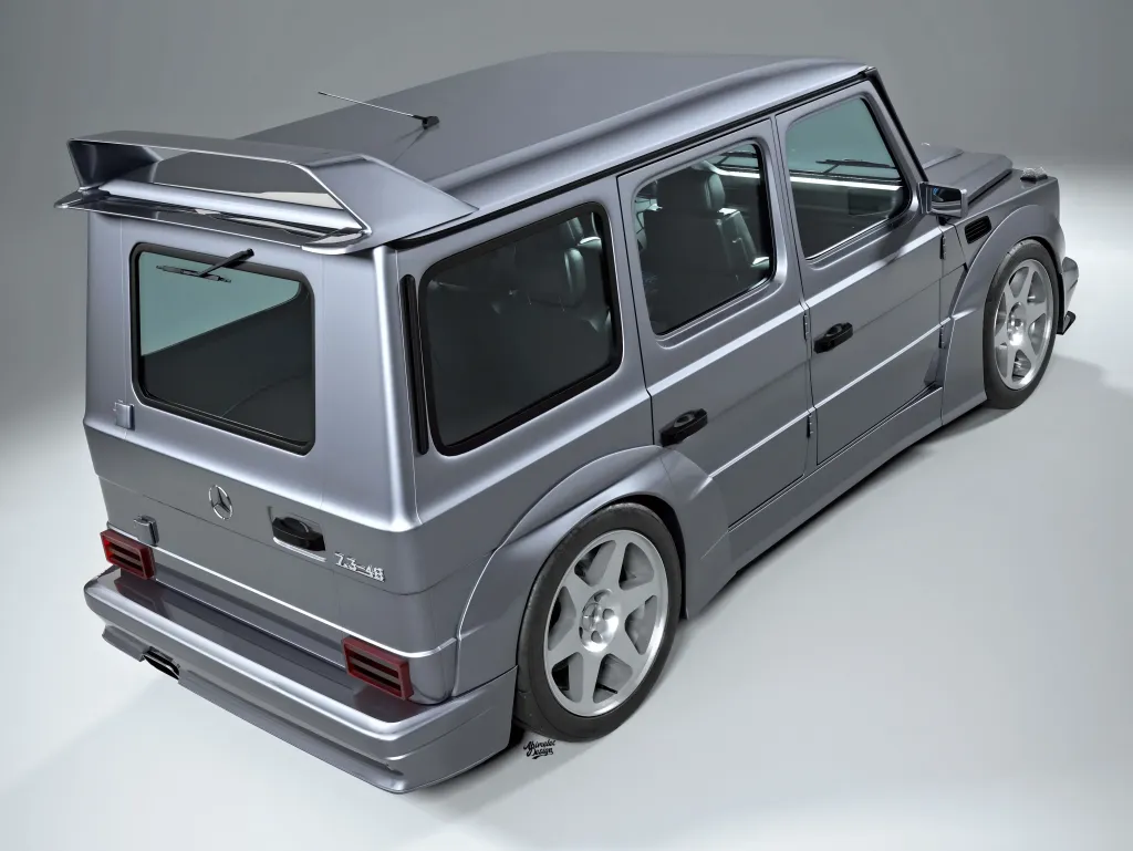 Abimelec Design Mercedes G-Class с обвесом по мотивам Mercedes-Benz 190E EVO II