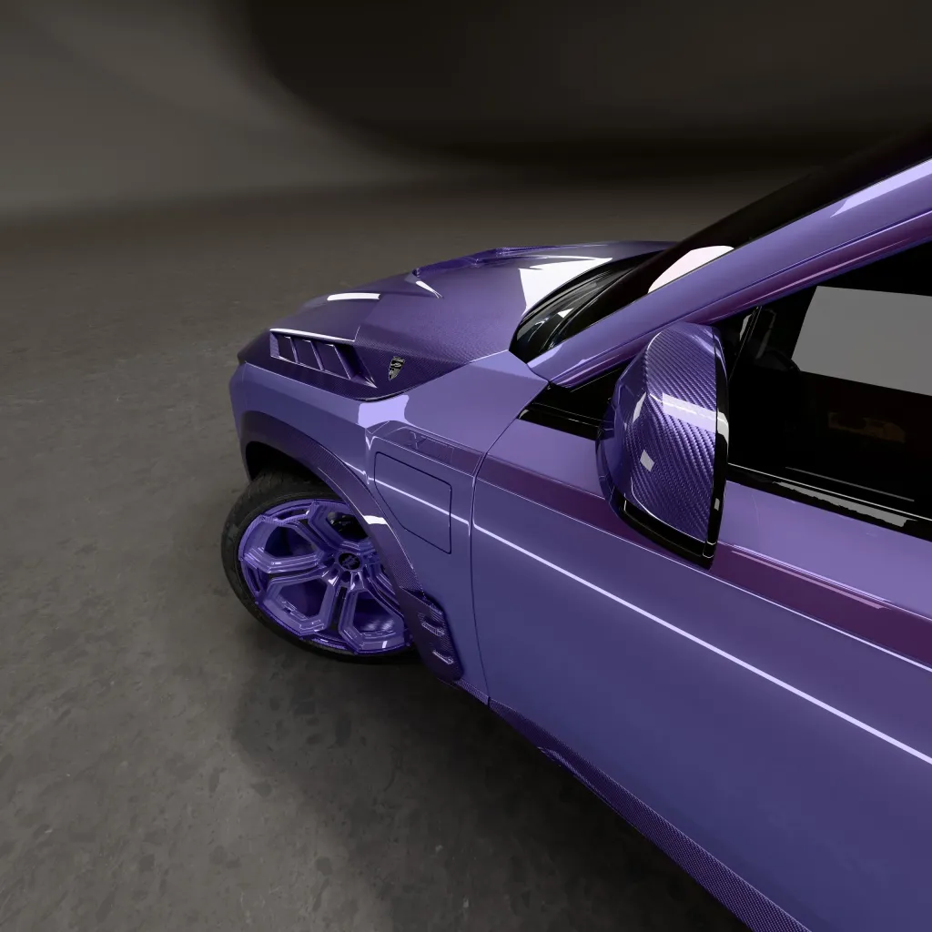 BMW XM Lunar Lilac: Larte Design
