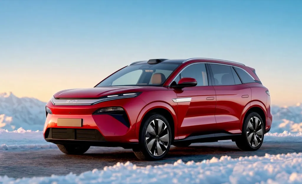 BYD Atto 8 дебютировал в Европе: семь мест и зарядка до 97% за 9 минут